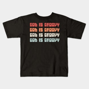 God Is Groovy | Vintage 70s Christian Kids T-Shirt